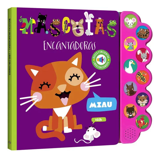 Libro Mascotas Encantadoras Libro Sonoro