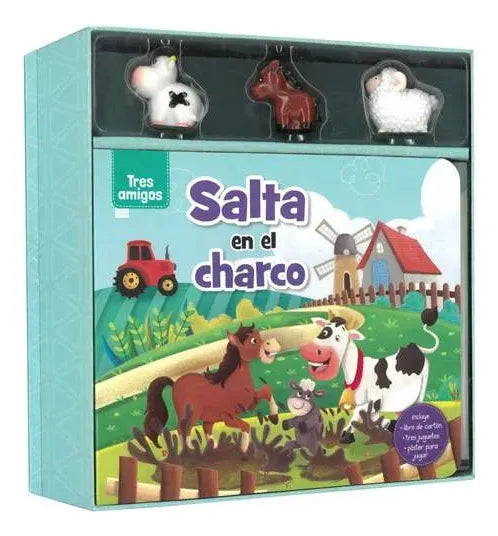 Libro Salta En El Charco Colección Tres Amigos