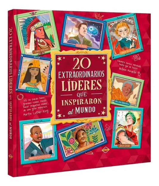 Libro 20 Extraordinarios Líderes Que Cambiaron El Mundo