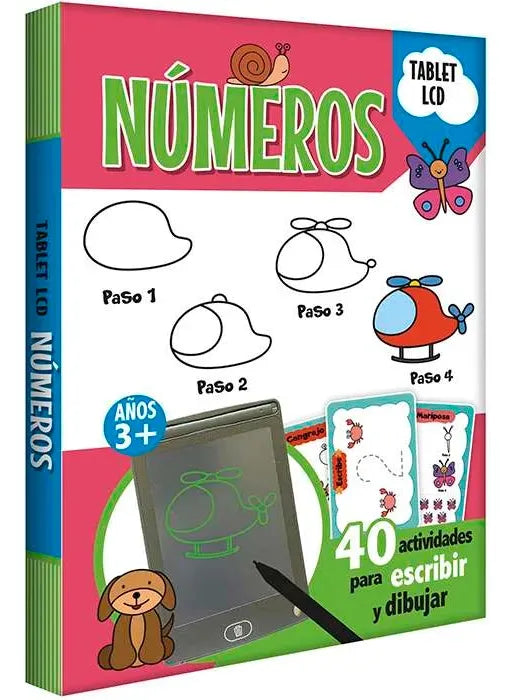Libro Tablet Números