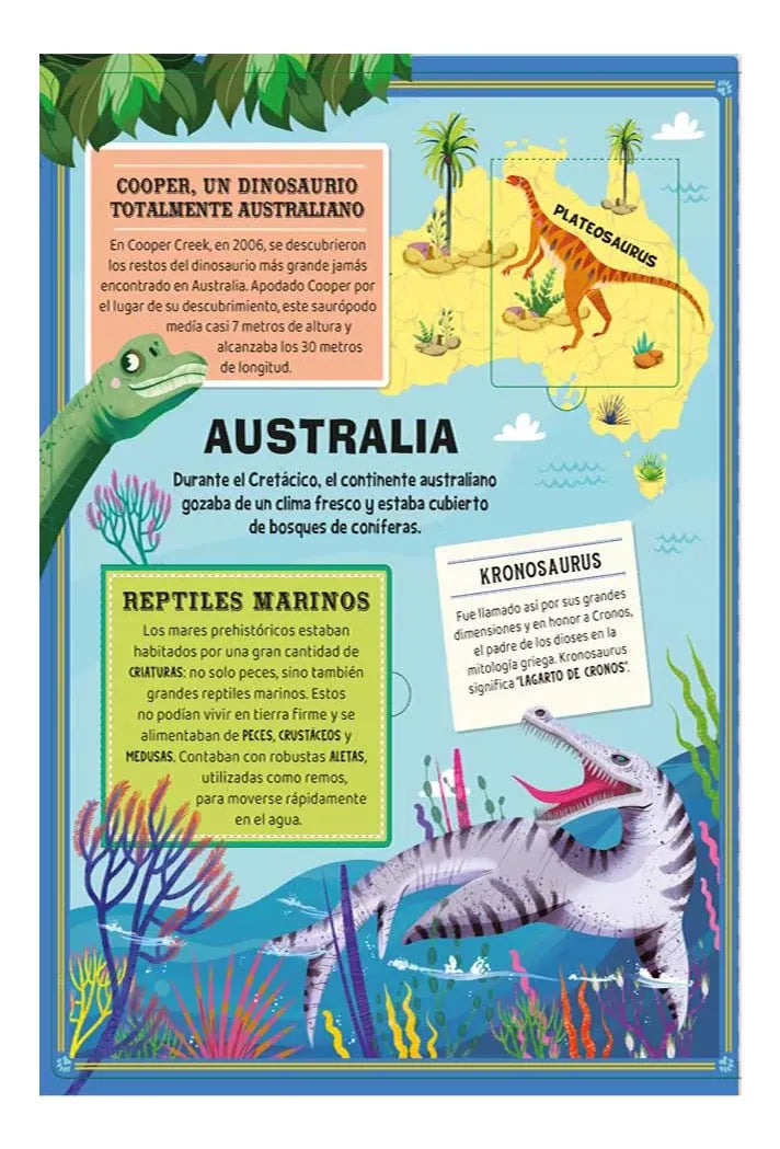 Libro Atlas De Los Dinosaurios Primeros Descubrimientos