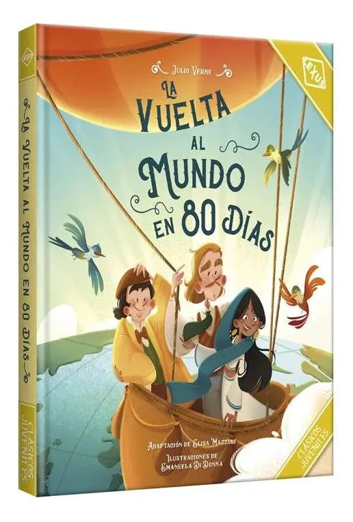 Libro La Vuelta Al Mundo En 80 Días Clásicos Juveniles