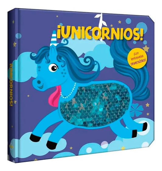 Libro Didáctico Sirenas Con Lentejuelas Reversibles