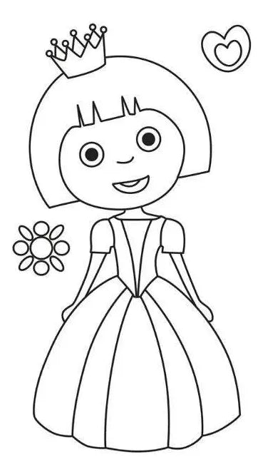 Libro Para Colorear Princesas