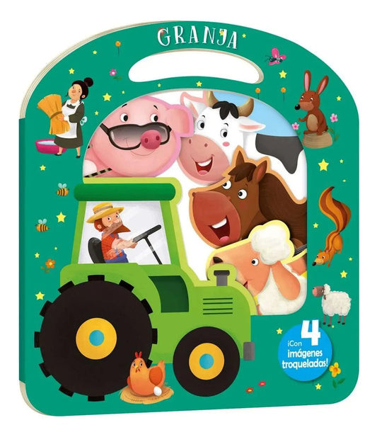 Libro Granja 4 Imágenes Troqueladas