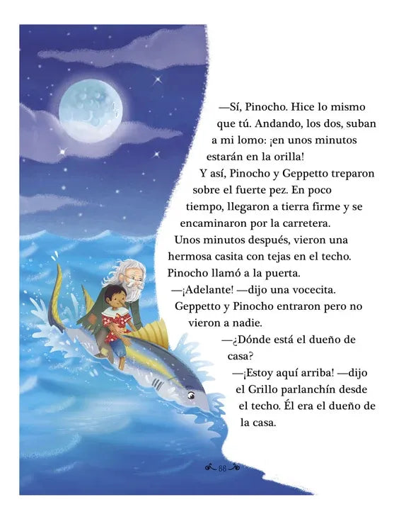 Libro Las Aventuras De Pinocho Clásicos Juveniles