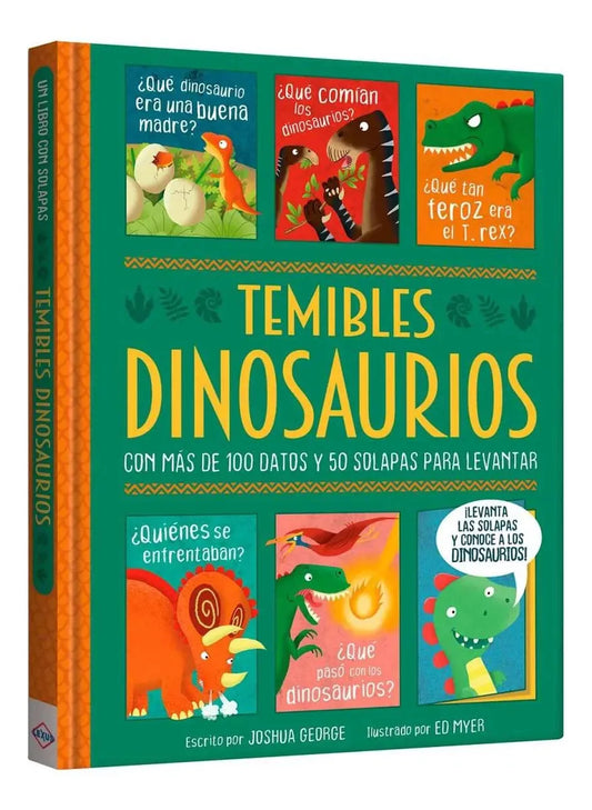 Libro Temibles Dinosaurios