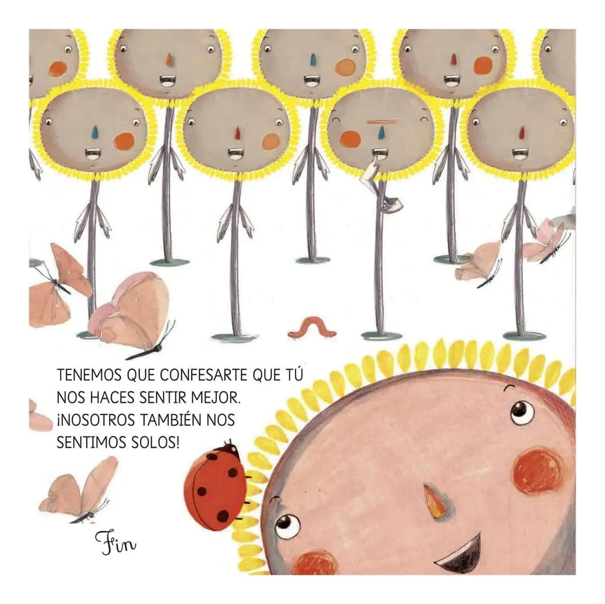 Libro El Girasol Solitario Pequeños Pasos