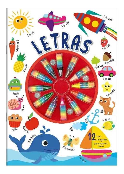 Libros Para Colorear Letras
