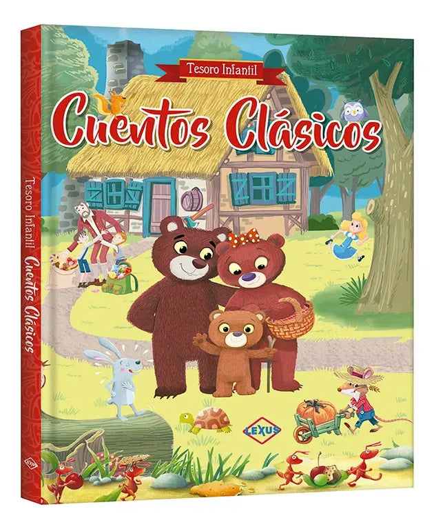 Libro Cuentos Clásicos Tesoro Infantil