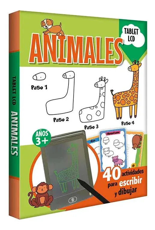 Libro Tablet Animales
