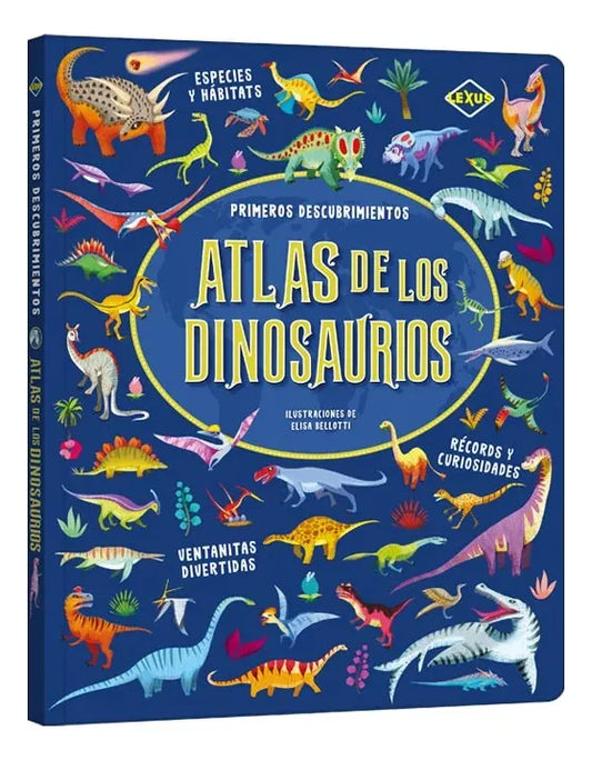 Libro Atlas De Los Dinosaurios Primeros Descubrimientos