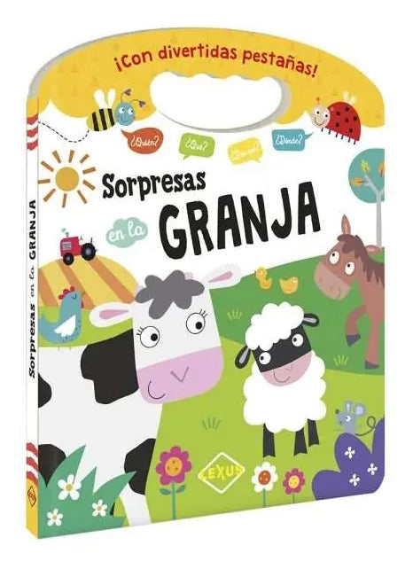 Libro Sorpresas En La Granja Con Divertidas Pestañas
