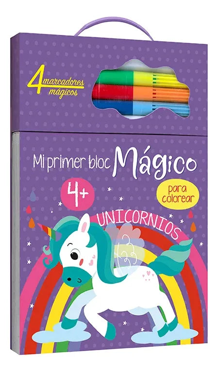 Libro Mi Primer Bloc Mágico: Unicornios