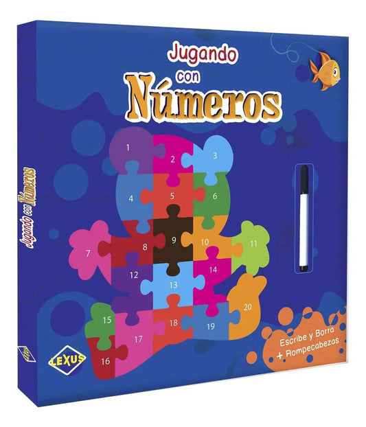 Libro Jugando Con Los Numeros + Plumon