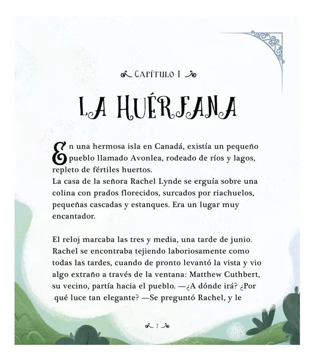 Libro Anne De Green Gables Clásicos Juveniles