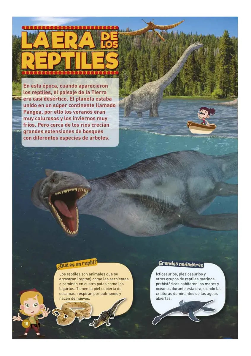 Libro Dinosaurios El Gran Safari