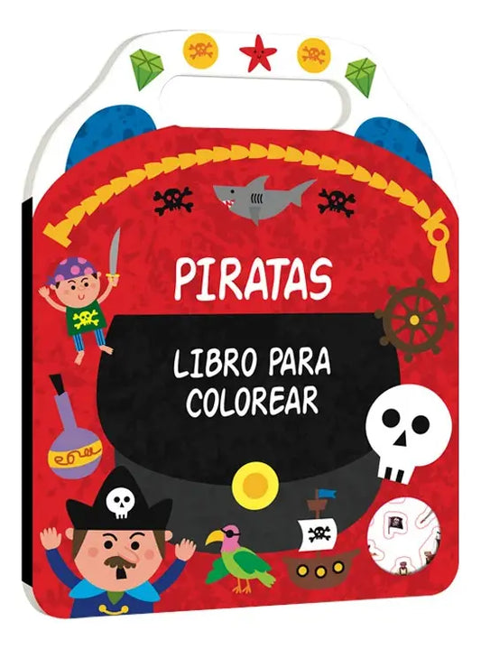 Piratas Libro Para Colorear