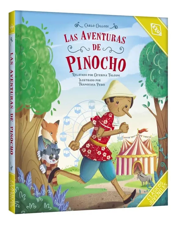 Libro Las Aventuras De Pinocho Clásicos Juveniles