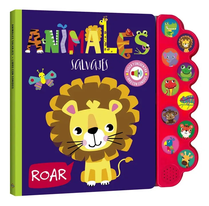 Libro Animales Salvajes Libro Sonoro