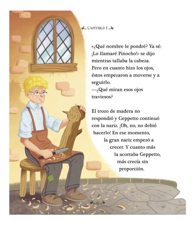 Libro Las Aventuras De Pinocho Clásicos Juveniles