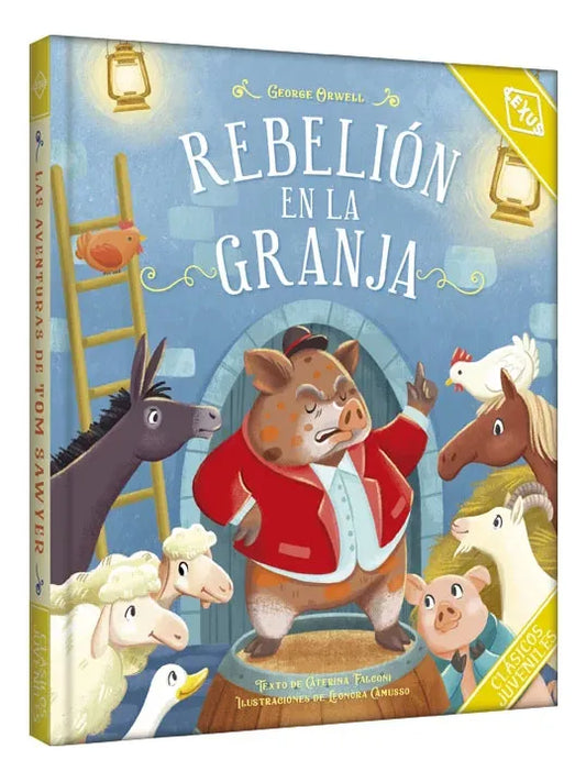 Libro Rebelión En La Granja Clásicos Juveniles