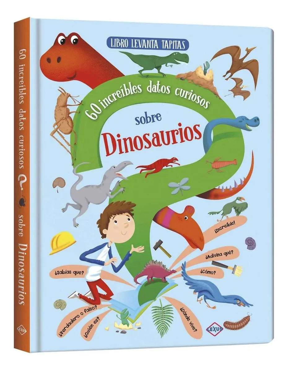 Libro Dinosaurios Levanta Tapitas