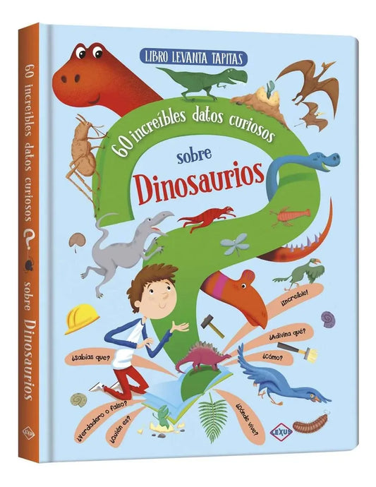 Libro Dinosaurios Levanta Tapitas