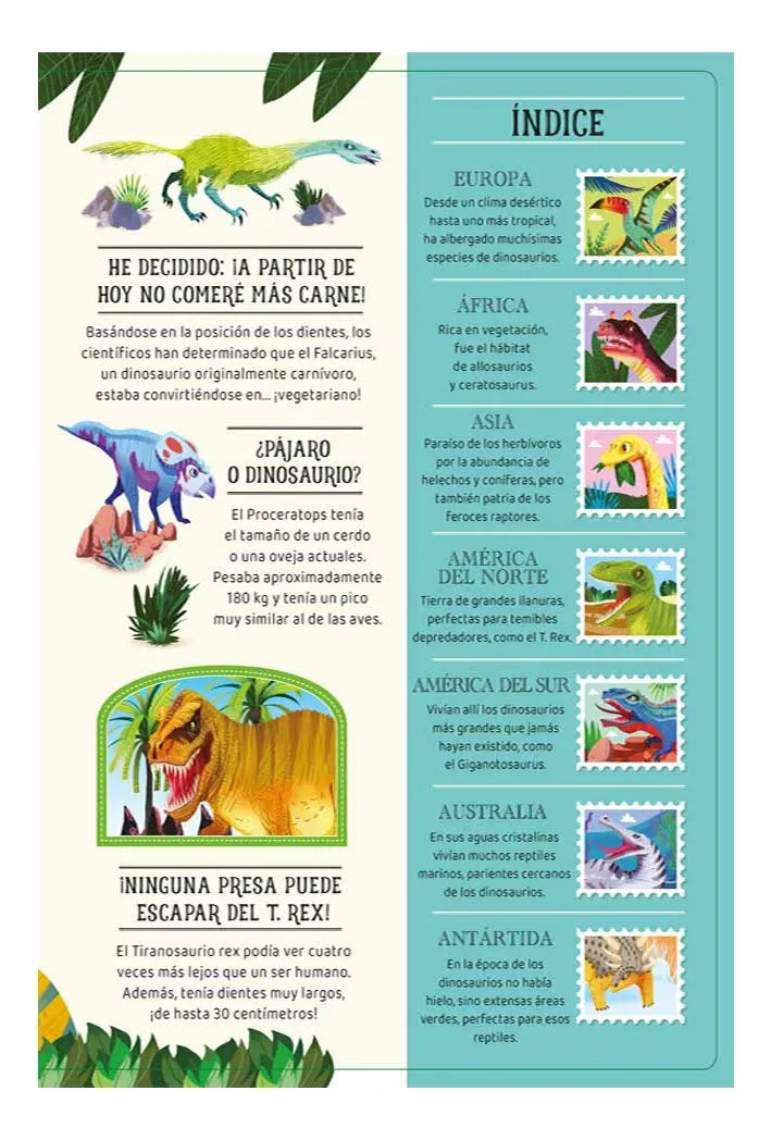 Libro Atlas De Los Dinosaurios Primeros Descubrimientos