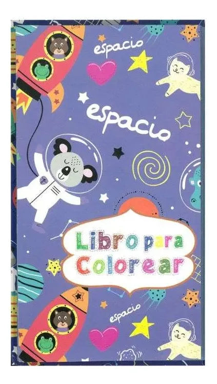 Libro Para Colorear Espacio