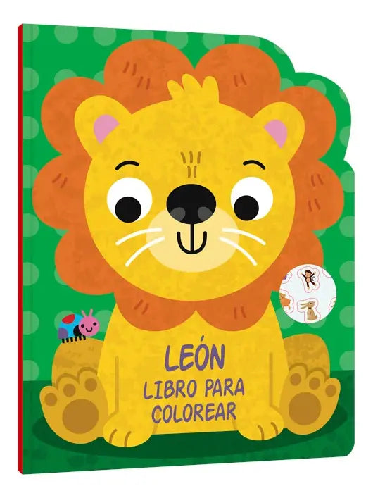 León Libro Para Colorear