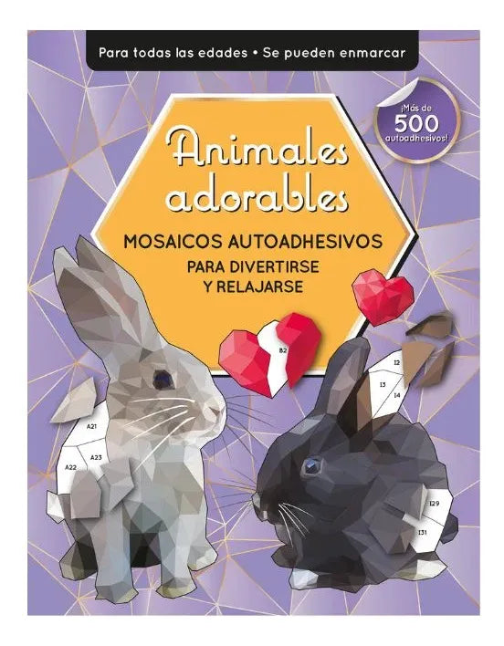 Libro Mosaico Animales Adorables