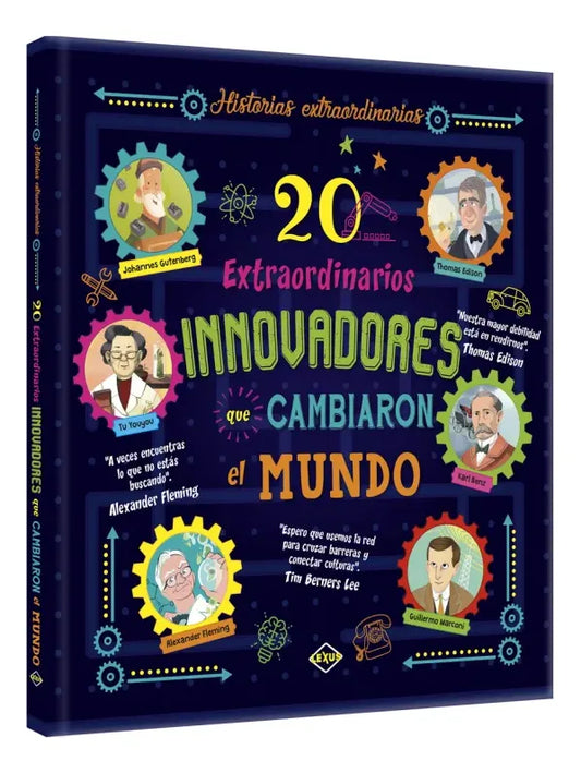Libro 20 Extraordinarios Innovadores Que Cambiaron El Mundo