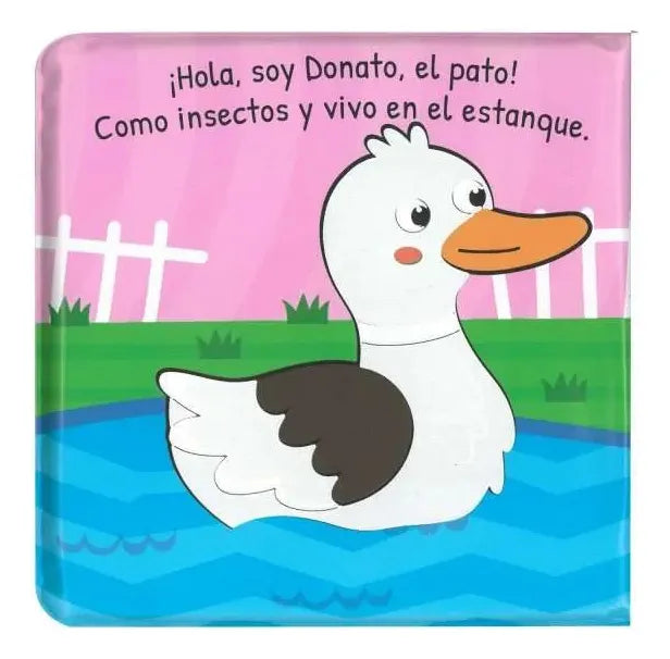 Animales De La Granja Libro Para El Baño