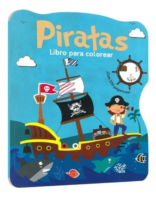 Libro Piratas Para Colorear