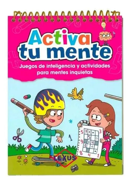 Libro Activa Tu Mente Juegos Y Pasatiempos 4