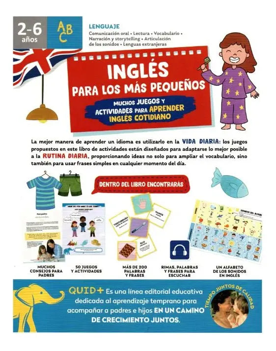 Libro Aprende Y Diviértete Inglés Para Los Más Pequeños