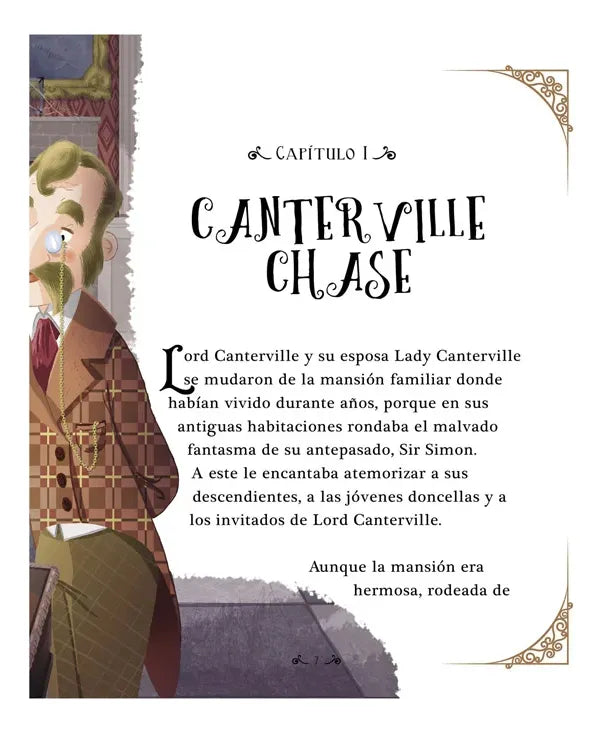Libro El Fantasma De Canterville Clásicos Juveniles