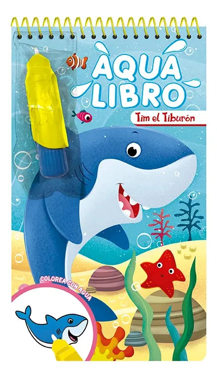 Aqua Libro Tim El Tiburón
