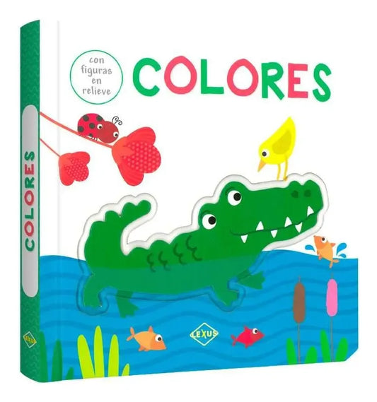 Libro De Colores Con Relieve