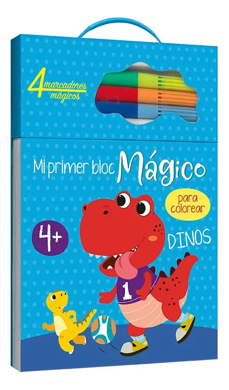 Libro Mi Primer Bloc Mágico: Dinos