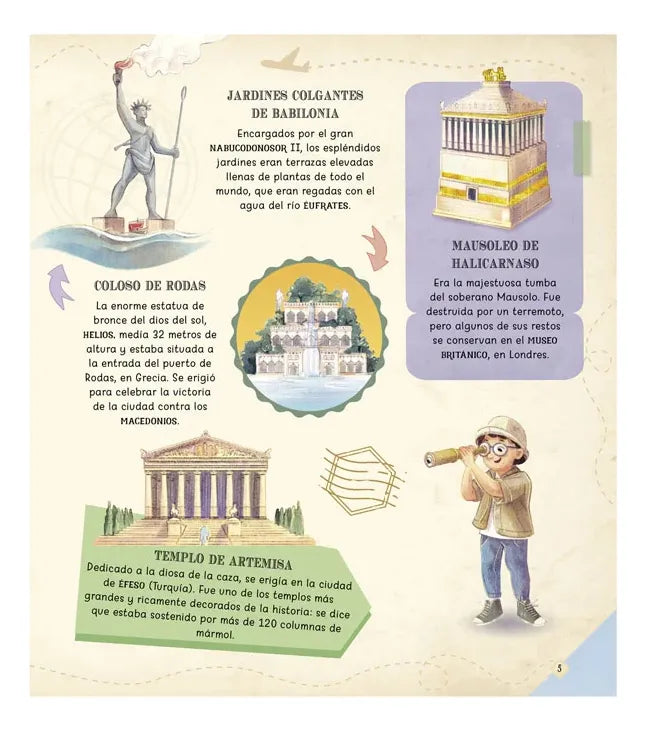 Libro 20 Extraordinarias Maravillas Del Mundo