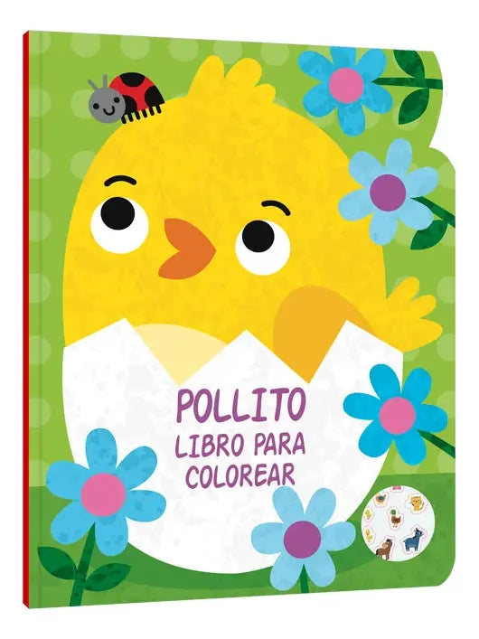 Pollito Libro Para Colorear
