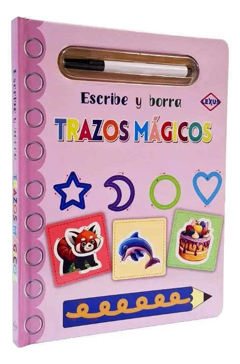 Libro Escribe Y Borra Trazos Mágicos