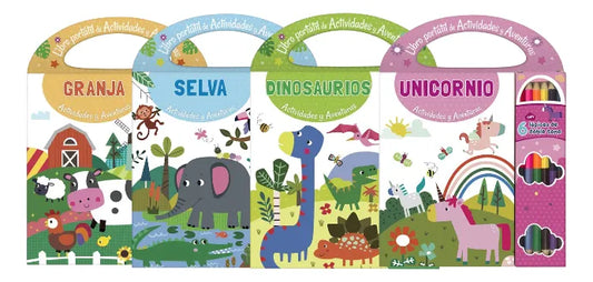 Colección: Libro Portátil De Actividades Y Aventuras