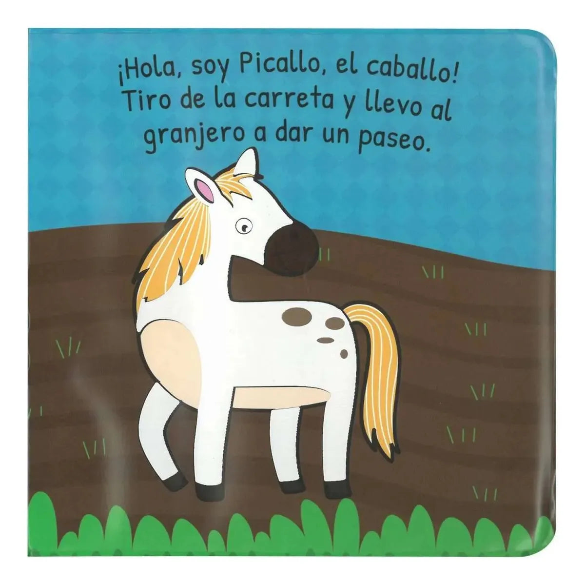 Animales De La Granja Libro Para El Baño