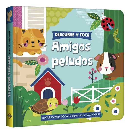 Descubre Y Toca Amigos Peludos Libro Con Texturas