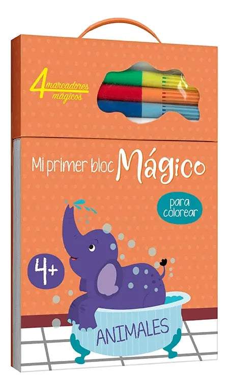 Libro Mi Primer Bloc Mágico: Animales