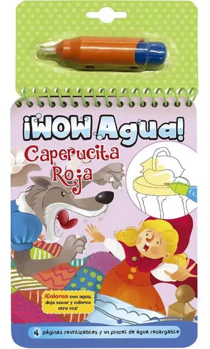 Libro Wow Agua Caperucita Roja
