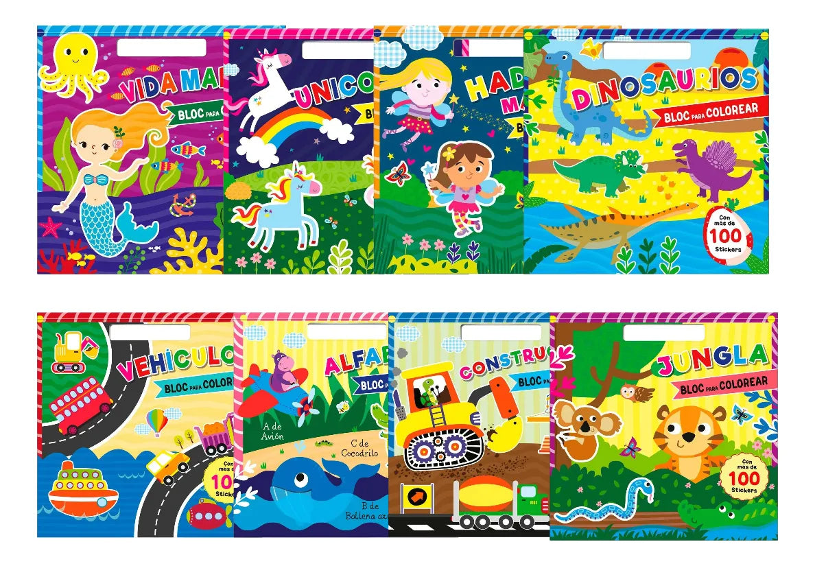 Colección Bloc Para Colorear